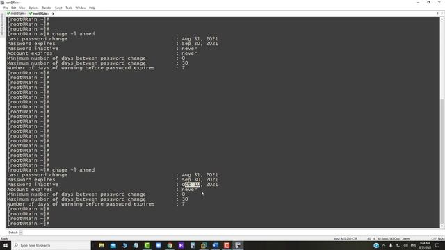 24- shadow file , passwd and chage part 2 смотреть онлайн