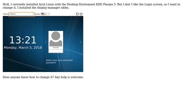 Unix & Linux: How do I change the login screen in Arch linux? смотреть онлайн