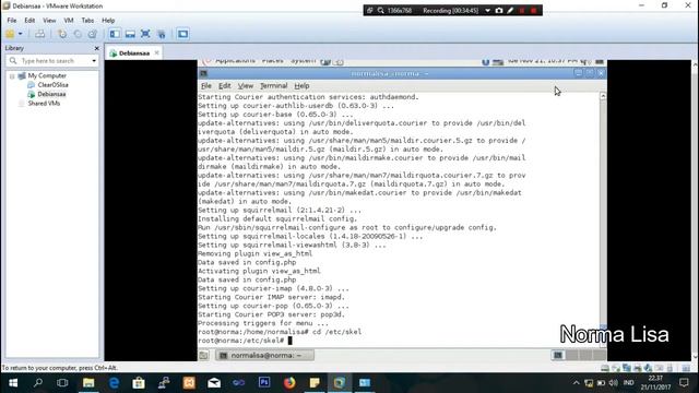 CARA MUDAH SETTING WEB MAIL pada Debian-Normalisa смотреть онлайн