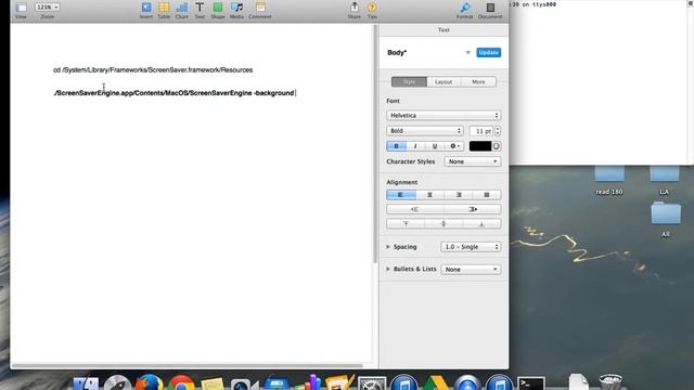 screen save for macas my background смотреть онлайн