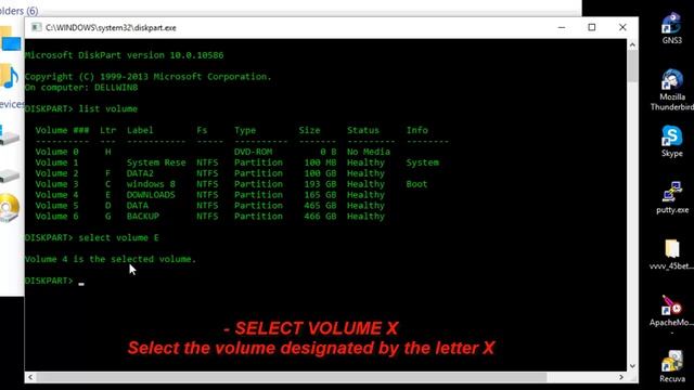 How to Hide or Show Your Hard drive Partitions using Diskpart смотреть онлайн