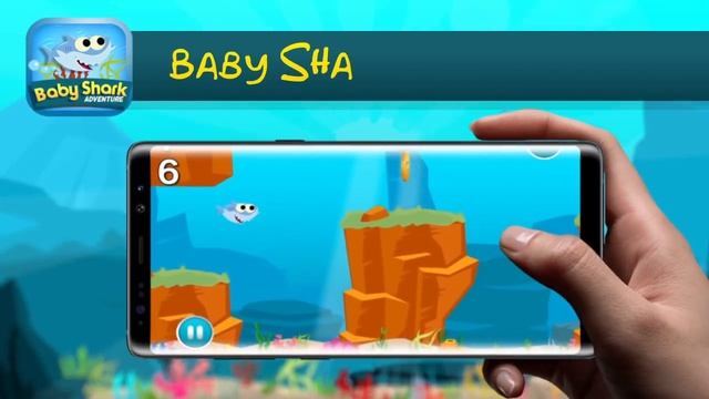 Baby Shark Adventure, Best Android Mobile Games 2018 смотреть онлайн