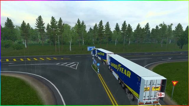 НЕ СМОГ ПРИПАРКОВАТЬ ПРИЦЕП EURO TRUCK SIMULATOR 2 смотреть онлайн