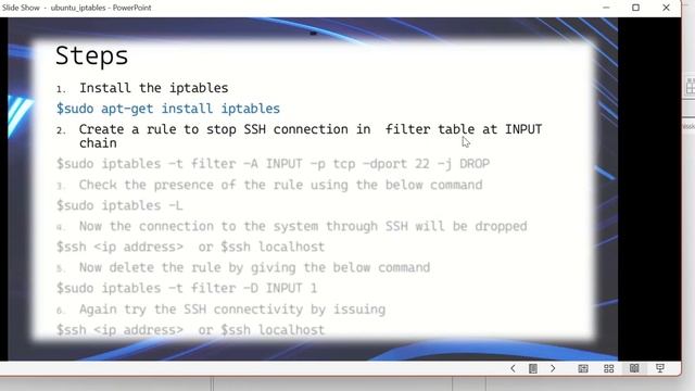 IP Tables in Ubuntu Virtual Machine смотреть онлайн