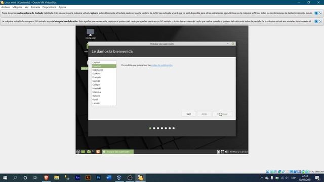 Instalación del SO Linux Mint en maquina virtual - Virtual Box смотреть онлайн