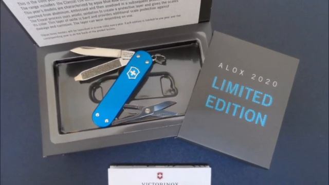 Victorinox Classic Alox Limited Edition 2020 смотреть онлайн