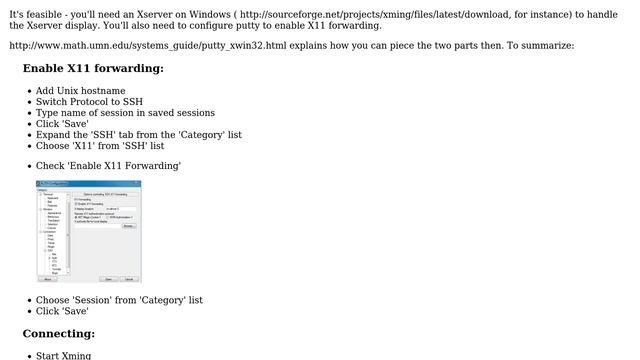 How can I connect to a Fedora remote desktop from Windows with putty? смотреть онлайн