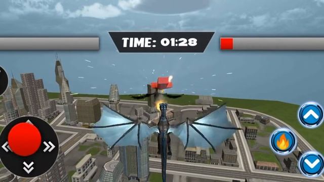 Flying Dragon Robot Transformation Robot Game 3D - Android GamePlay | Walk through a Game смотреть онлайн