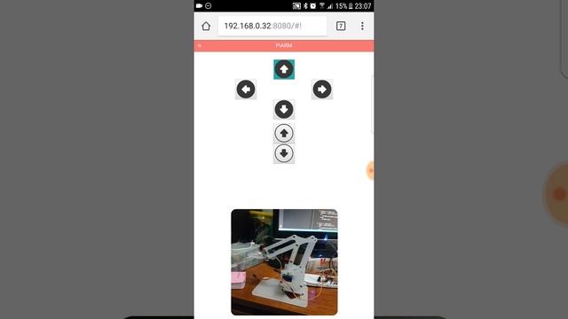 Braço Robótico controlado por API restfull смотреть онлайн
