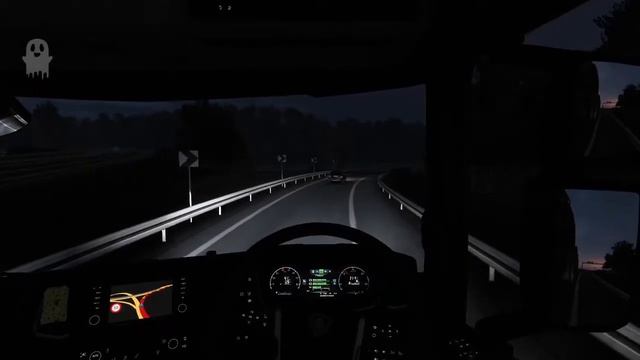 Chatty catch-up 'in the cab' on ETS2 on Debian GNU/Linux смотреть онлайн