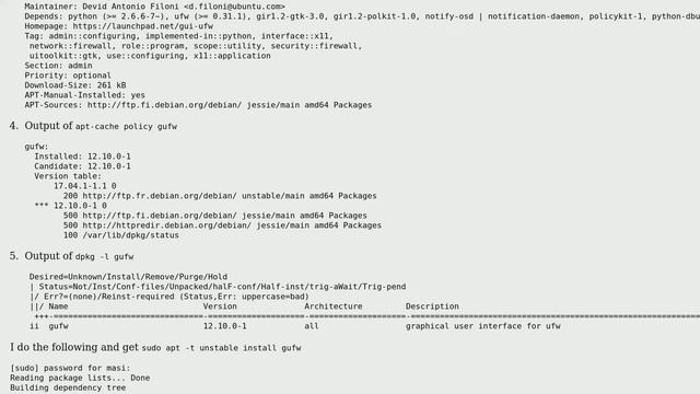 Unix & Linux: Why Linux firewall GUI Gufw not in Debian window-key search? смотреть онлайн