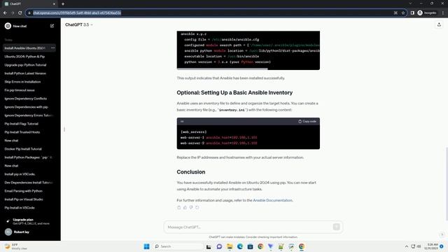 install ansible ubuntu 20 04 pip смотреть онлайн