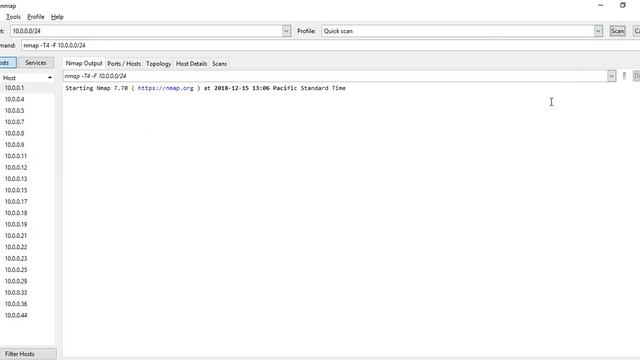 NMAP for Windows смотреть онлайн