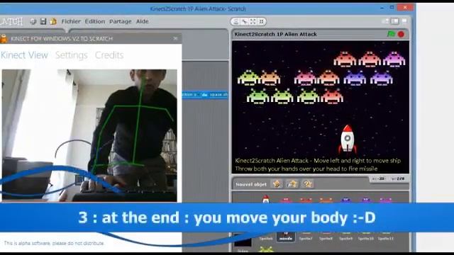 Kinect et scratch смотреть онлайн