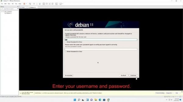 How to install Linux Debian In VMware