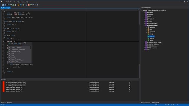 AvalonStudio Preview - Full Intellisense смотреть онлайн