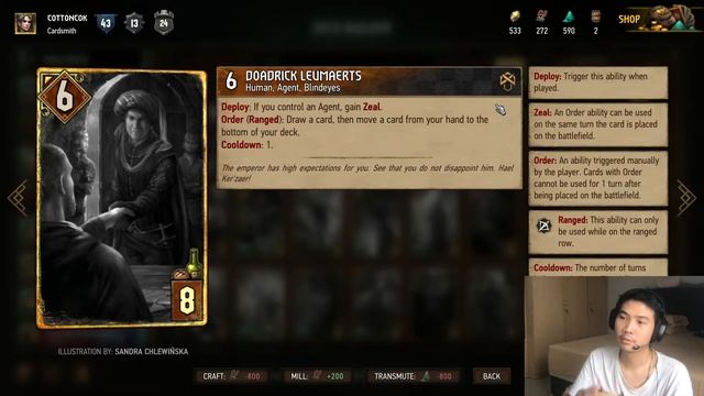 Tutorial Buat Deck Gwent Semua Faction - GWENT: The Witcher Card Game смотреть онлайн