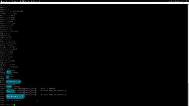 Настройка нового пользователя в Alpine Linux 3.15.0 смотреть онлайн