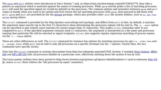 Unix & Linux: What's the difference between pkill and killall? (4 Solutions!!) смотреть онлайн
