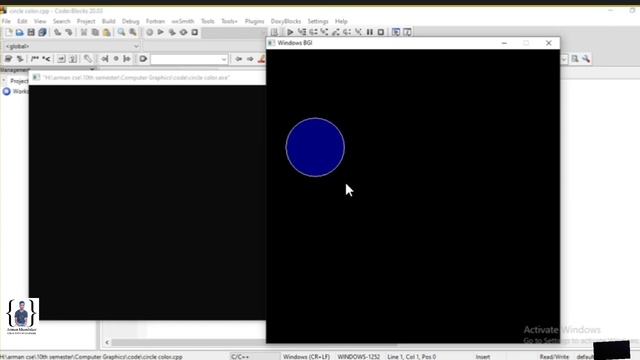 Basic structure of graphics.h in dev c++ | C++ Graphics | lec 01 смотреть онлайн