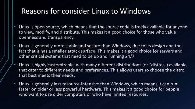 Why Linux is better than windows? смотреть онлайн