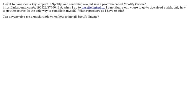 Ubuntu: How to install Spotify Gnome? смотреть онлайн