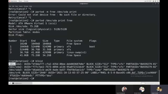 MBR and GPT partition in Linux | How to create Partition in Linux #linux #rhcsa смотреть онлайн