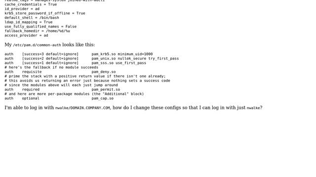 Ubuntu: Joining an Ubuntu 14.04 machine to active directory with realm and sssd смотреть онлайн
