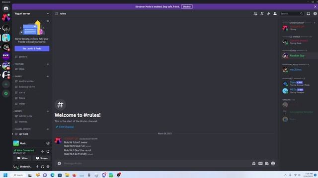 My Discord Server смотреть онлайн