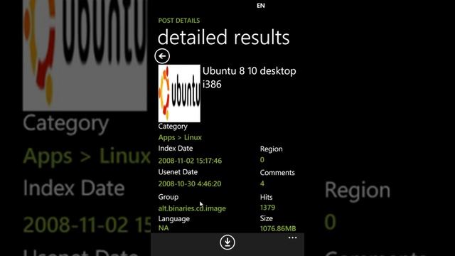 Sab Watch, SabNZBd App for Windows Phone 7 смотреть онлайн