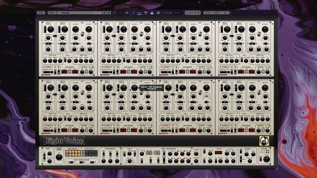 Cherry Audio - Eight Voice Sound Demo (No Talking) смотреть онлайн