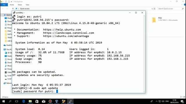 Installing Ubuntu 18.04.02 to Simple Flask Web Application смотреть онлайн
