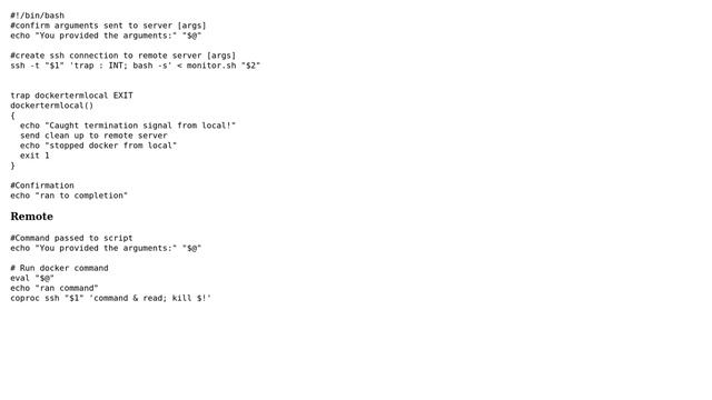 Link a bash script to the sshd connection that started it, so that we are able to kill it and... смотреть онлайн