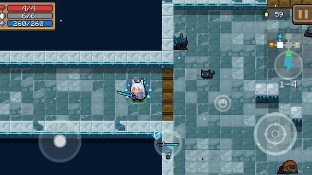 Soul Knight gameplay test on Waydroid