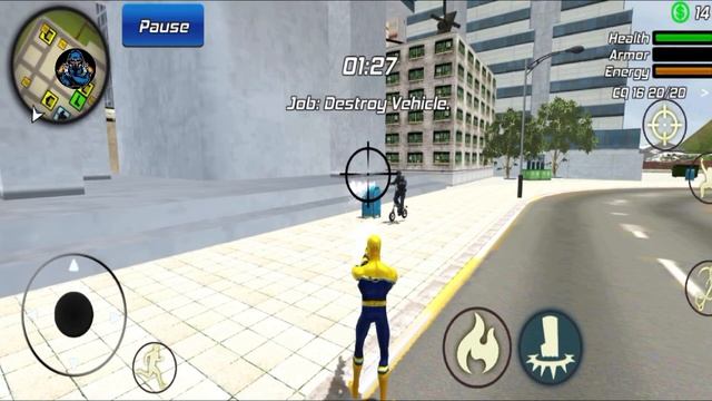 Spider Rope Hero Gangster Crime - New Ambulance Driving at Vegas City - Android Gameplay смотреть онлайн