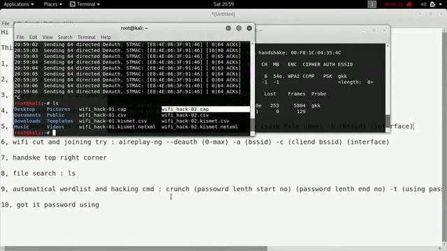 how to hack any WiFi password in Linux without worldlist By G.K Hackers смотреть онлайн