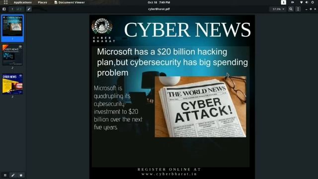 CYBER NEWS I LATEST CYBER UPDATES BY CYBER BHARAT I смотреть онлайн