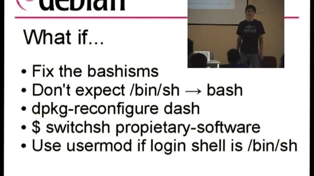 Changing the default system shell смотреть онлайн