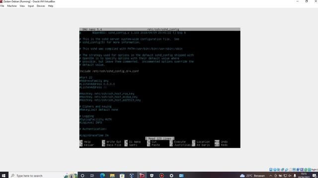 tugas debian SSH & SFTP (zaidan pramadan 312021030) смотреть онлайн