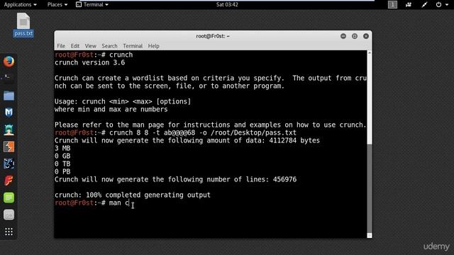 013 How to Create your own Wordlist using Crunch смотреть онлайн
