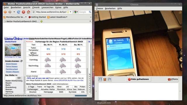 Ubuntu Internetzugang mit Nokia E65 смотреть онлайн
