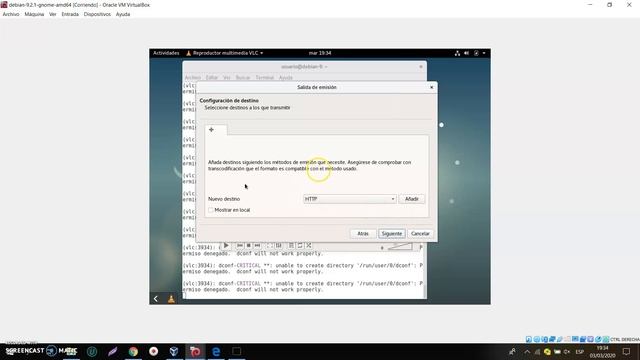 Servidor Streaming VLC Debian смотреть онлайн