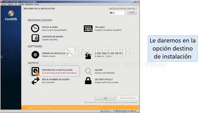 como instalar centos 7 en virtual box смотреть онлайн