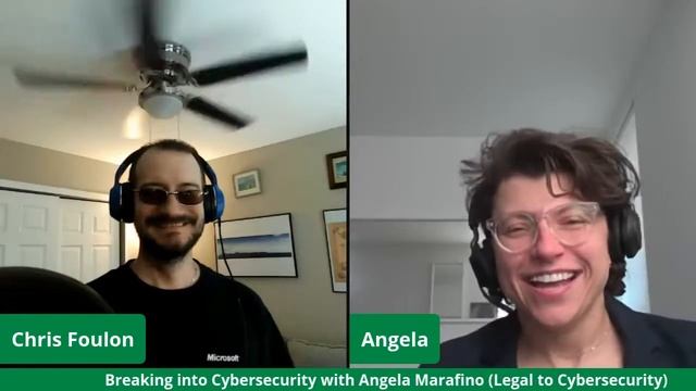 Breaking into Cybersecurity with Angela Marafino (Legal to Cyber) 8.13.21 смотреть онлайн