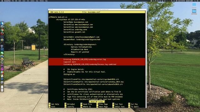 Specifying the log files for apache on sam смотреть онлайн