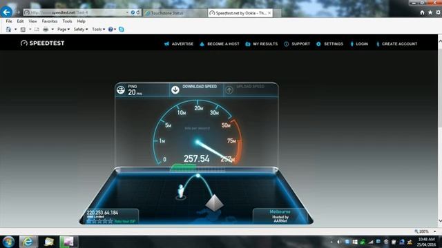iinet cable. melbourne servers only. ookla speed test. смотреть онлайн