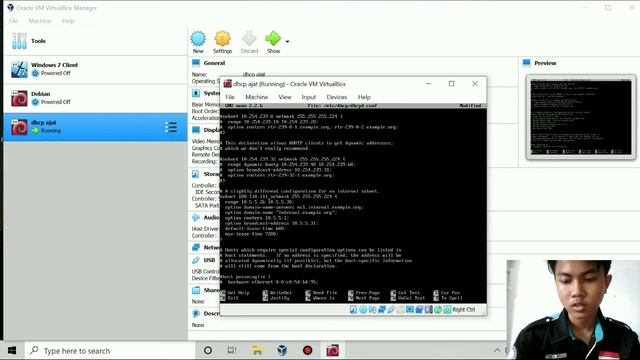 configurasi dhcp server ( debian 8) смотреть онлайн