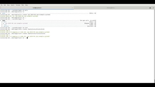 Setting up iSCSI target and initiator for RHCE смотреть онлайн
