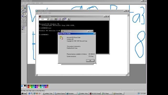Windows 98 Beta 3 (Build 1658) in VMware Workstation Pro! смотреть онлайн