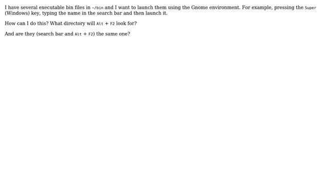 Ubuntu: How to make executable bin files accessible to Gnome? смотреть онлайн